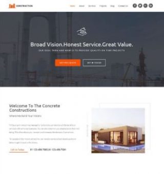 網頁設計版型22