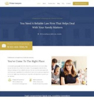 網頁設計版型25